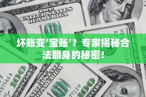北京坏账变‘宝账’？专家揭秘合法翻身的秘密！