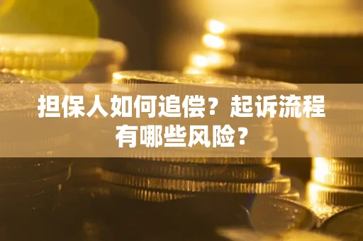 北京担保人如何追偿？起诉流程有哪些风险？