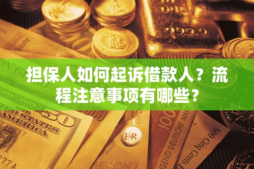 北京担保人如何起诉借款人？流程注意事项有哪些？